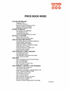 Pricebook Index